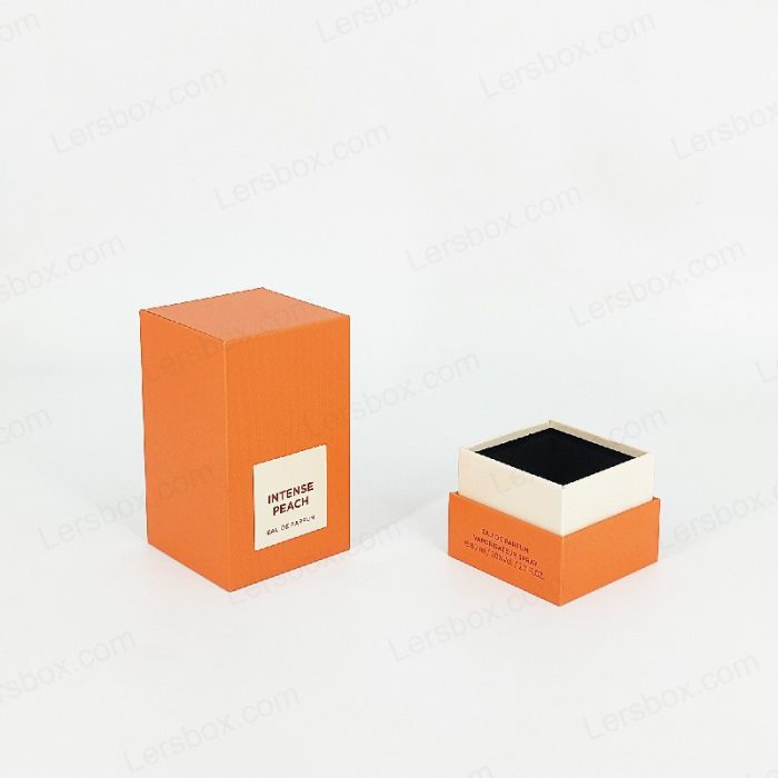 Rigid Box Chinese manufacturer Perfume packaging Hot stamping Embossing UV High quality