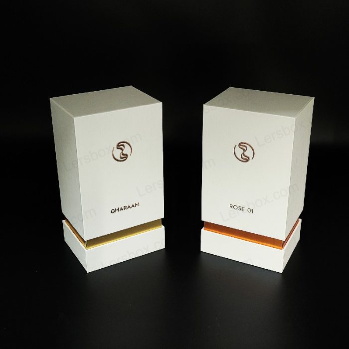 Rigid box Chinese manufacturer Perfume packaging Hot stamping Embossing UV High quality Advanced craftsmanship Experienced team