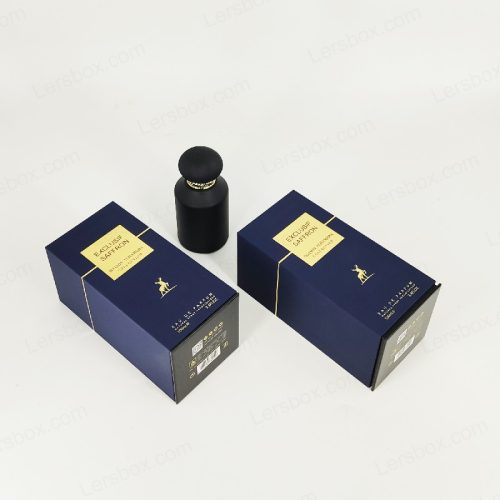 China Manufacturing Factory Customized Packaging Gold Hot Stamping Lersbox High-end Exquisite