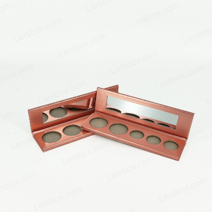 Eyeshadow palette Chinese manufacturer Paper packaging Hot stamping Drip Varnishing Scratch Prevent