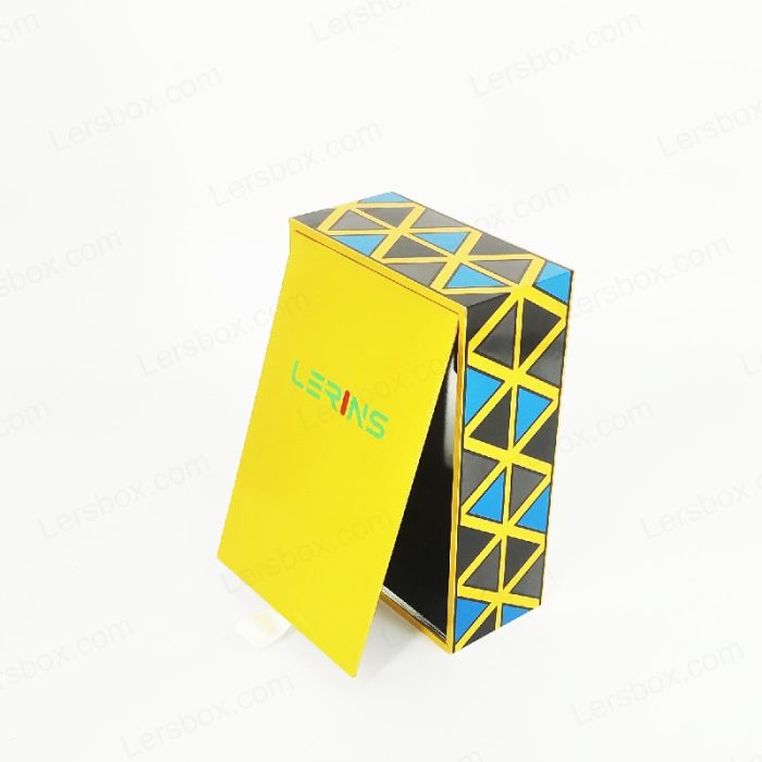 Lersbox Paper Packing Gold Hot Stamping Embossed UV Coating visual enjoyment high quality and artistic