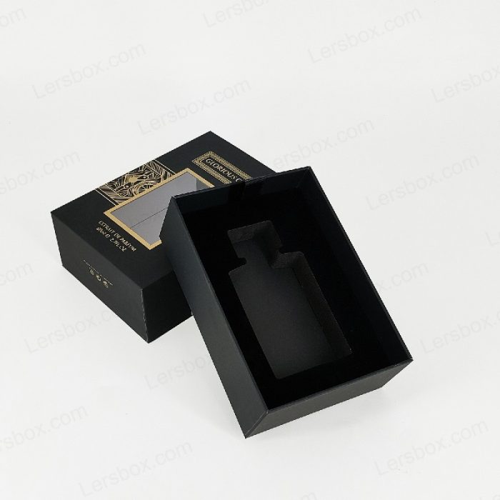 Lersbox Paper Packing Stamping Embossing Laser Cutting Drawing box for Perfume Cosmetic Care