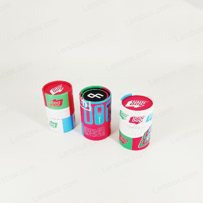 Light luxury Perfume Box Lersbox Paper Packing Cylinder Box Cosmetics Gold Hot Stamping Support Personality Customization