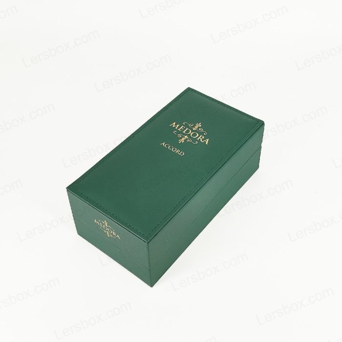 Paper Packaging Embossed Special Paper Gold Hot Stamping PU Box for Perfume Cosmetic Gift luxury