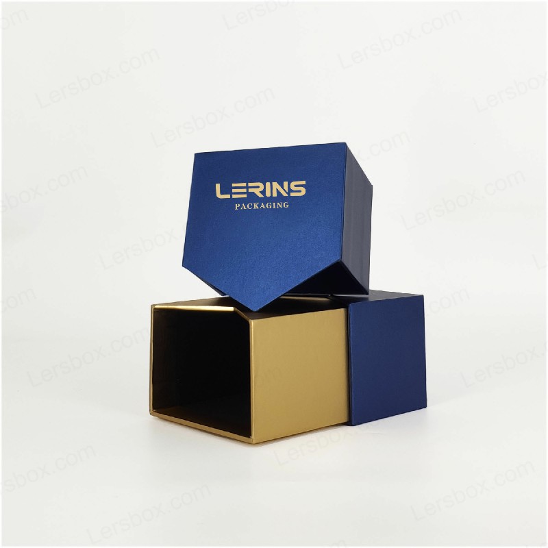Perfume Oil Gift Hardboxes Paper Packaging Embossed Laser Cutting Gold Hot Stamping luxury Certified Lersbox Factory Customizable