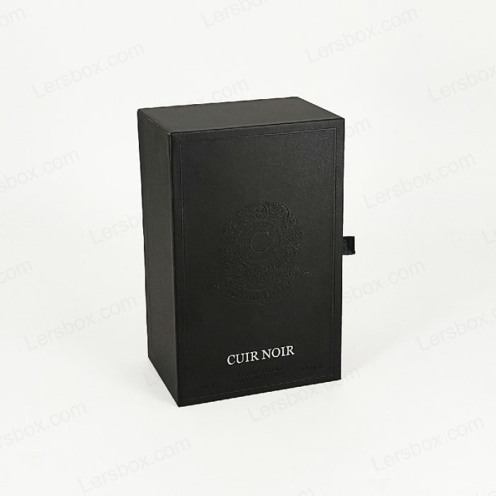 Rigid box Chinese manufacturer Perfume Special Paper Packaging Gold Hot stamping Debossing EVA PU