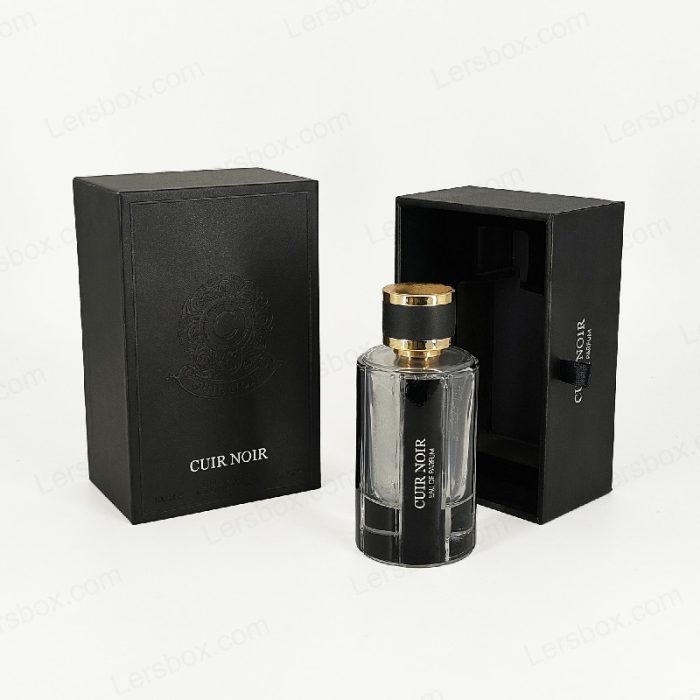 Rigid box Chinese manufacturer Perfume Special Paper Packaging Gold Hot stamping Debossing EVA PU
