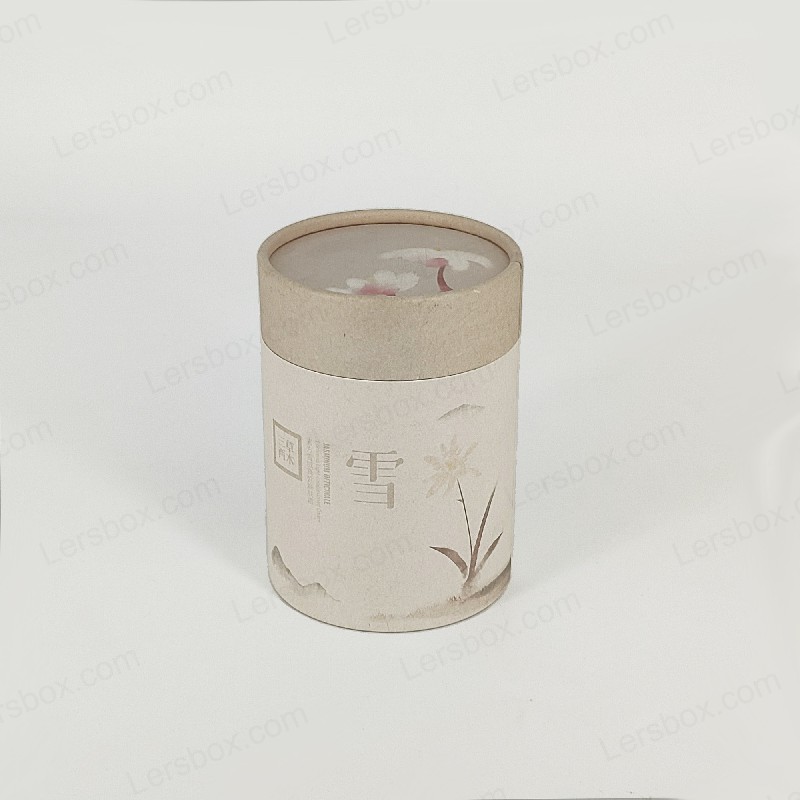 Cylinder box Chinese manufacturer Perfume Paper packaging Hot stamping Embossing UV High quality Advanced
